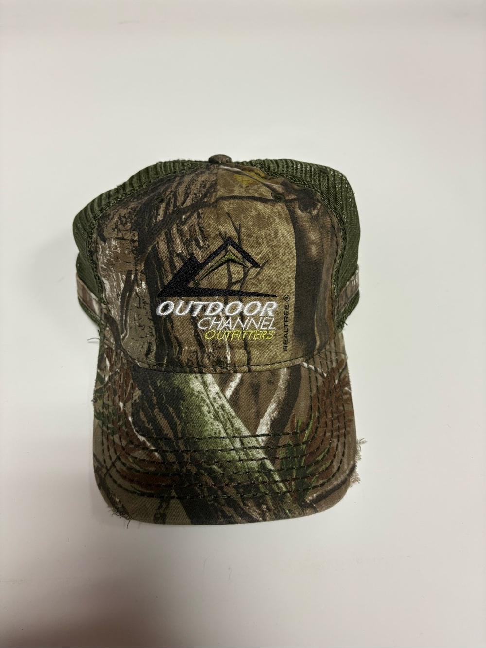 Realtree Camo Mesh Trucker Hat in Green and Brown